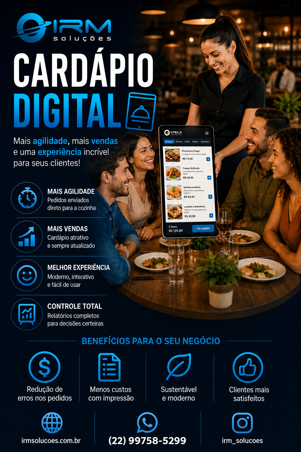 Cardápio Digital ICheff